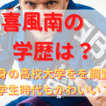 渡名喜風南のプロフィール・経歴まとめ！柔道選手としての歩み