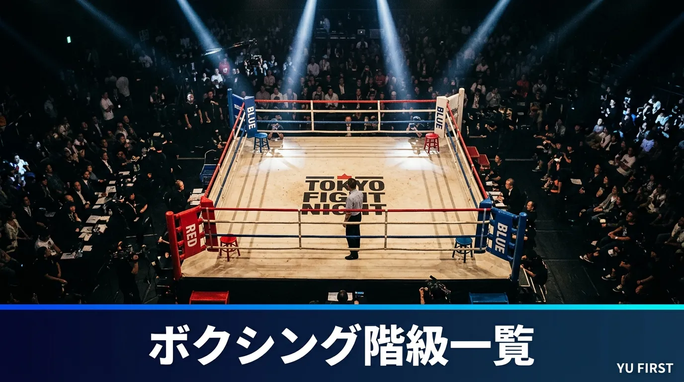 ボクシングの階級一覧！17階級の体重と特徴をわかりやすく解説