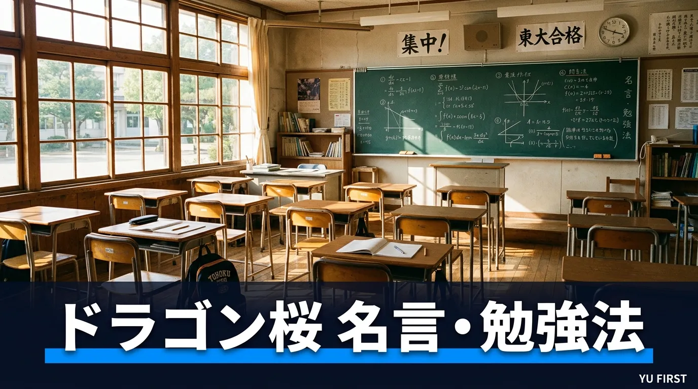 ドラゴン桜の名言・勉強法まとめ！東大合格に役立つ考え方を徹底解説
