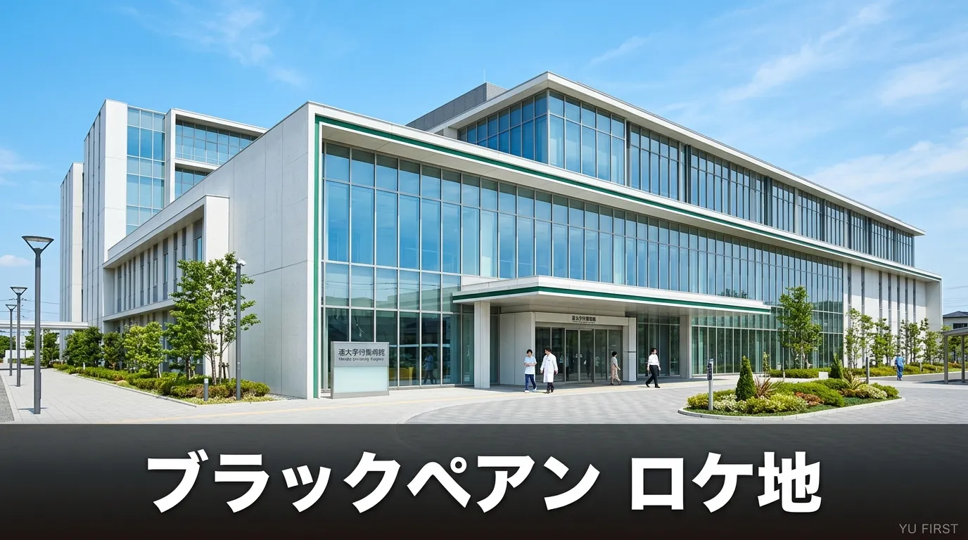 ブラックペアンのロケ地まとめ！病院の撮影場所はどこ？