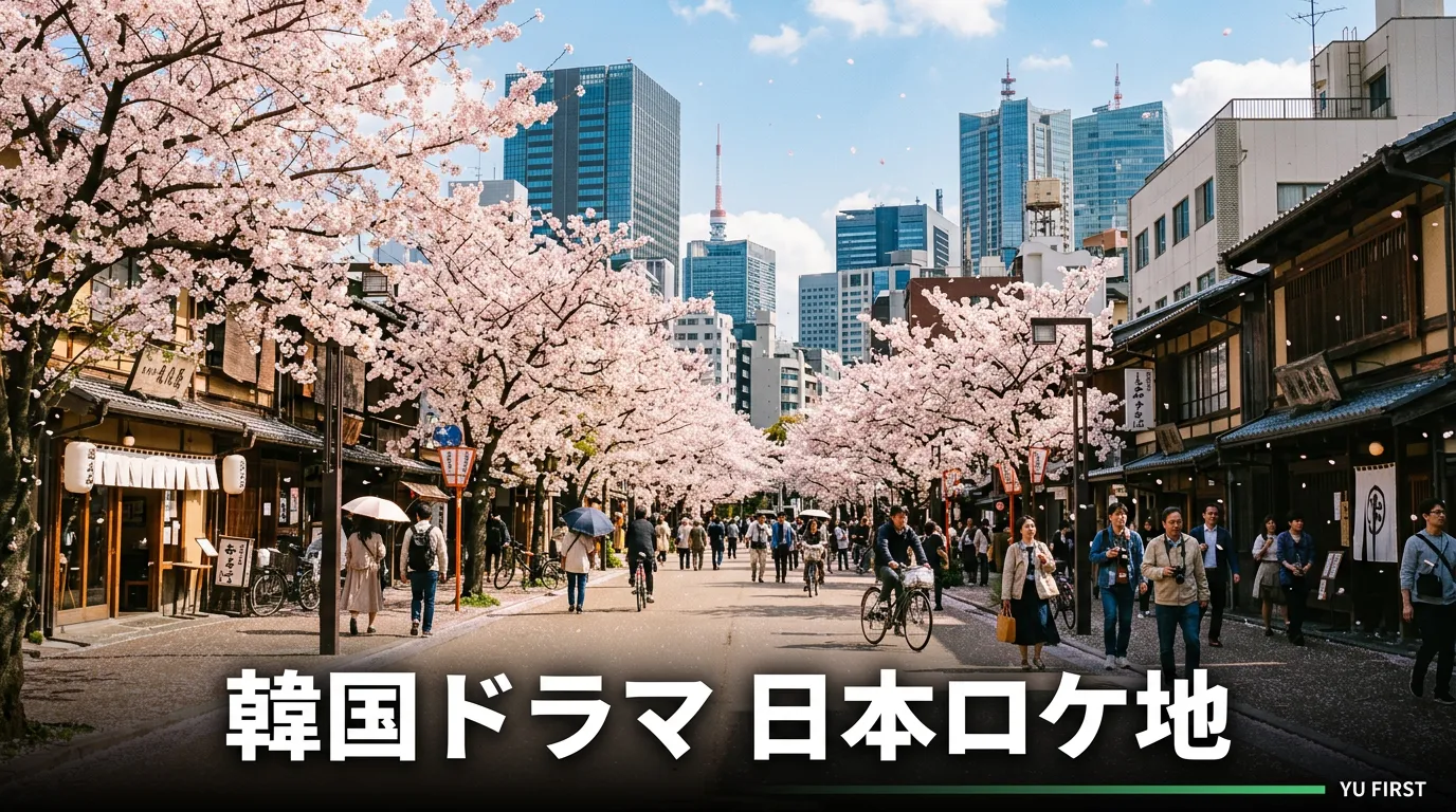韓国ドラマの日本ロケ地まとめ！国内で行ける撮影場所